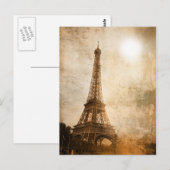  Eiffeltoren Briefkaart (Voorkant / Achterkant)