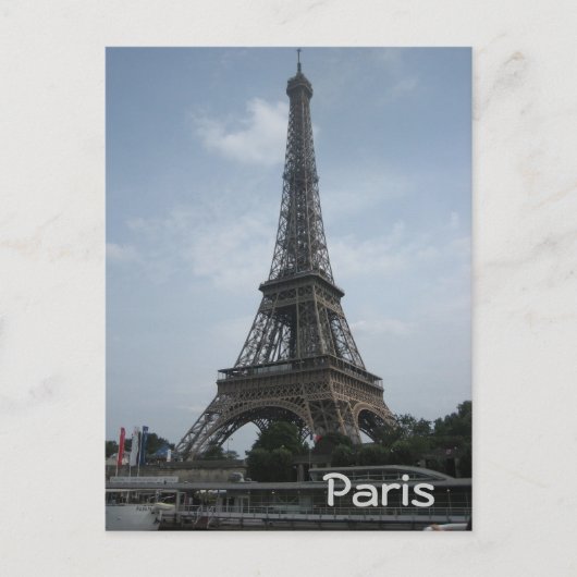 Eiffeltoren Briefkaart (Voorkant)