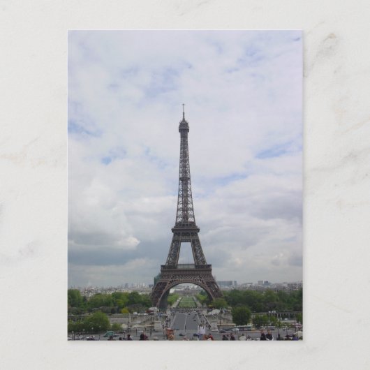 Eiffeltoren Briefkaart (Voorkant)