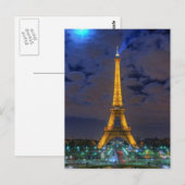 Eiffeltoren Briefkaart (Voorkant / Achterkant)