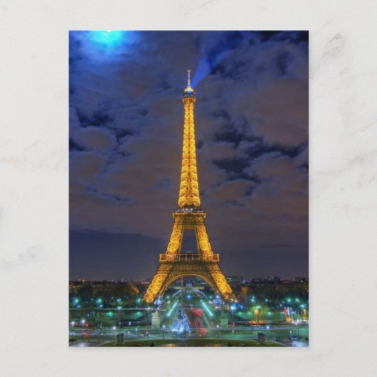 Eiffeltoren Briefkaart (Voorkant)