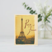  eiffeltoren briefkaart (Staand voorkant)