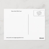 Eiffeltoren Briefkaart (Achterkant)