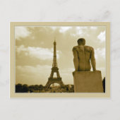 Eiffeltoren Briefkaart (Voorkant)