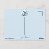 Eiffeltoren Briefkaart - Fun (Achterkant)