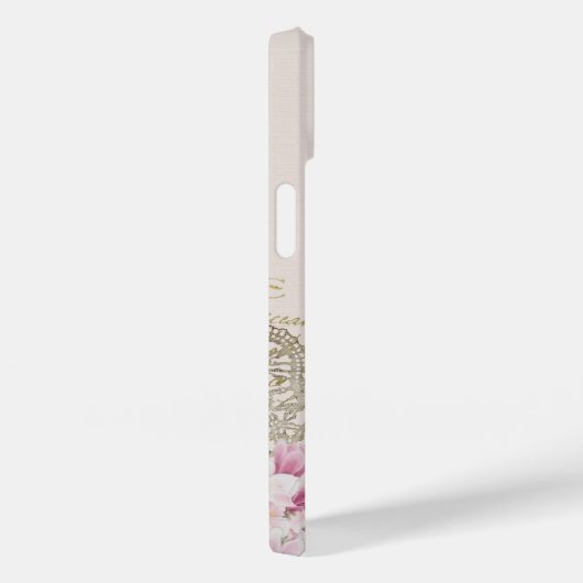 Eiffeltoren  briefkaart Magnolias Case-Mate iPhone Case (Achterkant / Rechts)