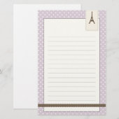 Eiffeltoren Briefpapier (Voorkant / Achterkant)