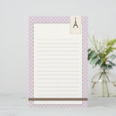 Eiffeltoren Briefpapier (Staand voorkant)