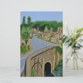 Eiffeltoren Briefpapier (Staand voorkant)