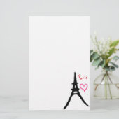Eiffeltoren Briefpapier (Staand voorkant)