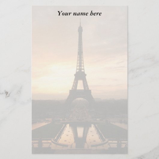 Eiffeltoren Briefpapier (Voorkant)