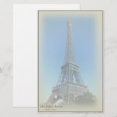 Eiffeltoren Briefpapier (Voorkant / Achterkant)