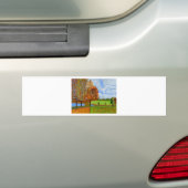 Eiffeltoren Bumpersticker (Op auto)