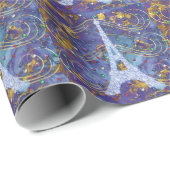 Eiffeltoren Cadeaupapier (Rol Hoek)