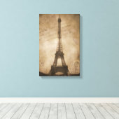 eiffeltoren canvas afdruk (Insitu (Houten vloer))