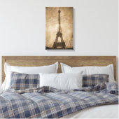 eiffeltoren canvas afdruk (Insitu (Slaapkamer))