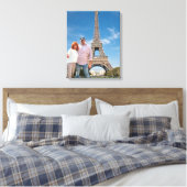 Eiffeltoren Canvas Afdruk (Insitu (Slaapkamer))