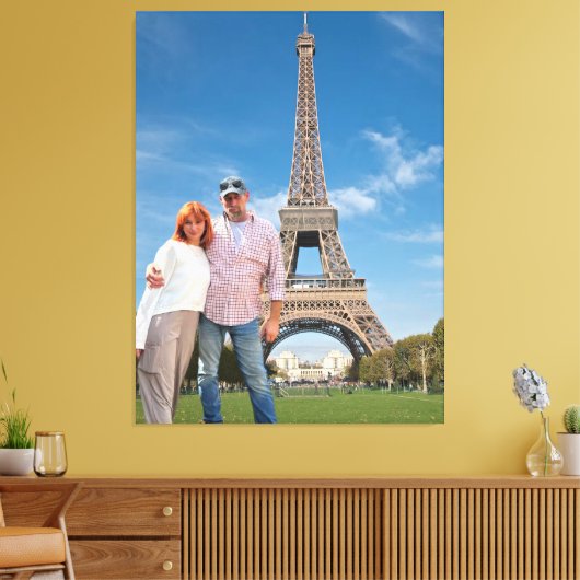 Eiffeltoren Canvas Afdruk (Insitu (Woonkamer))