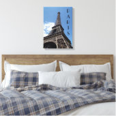 Eiffeltoren Canvas Afdruk (Insitu (Slaapkamer))