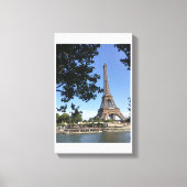 Eiffeltoren Canvas Afdruk (Voorkant)