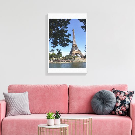 Eiffeltoren Canvas Afdruk (Insitu (Woonkamer))