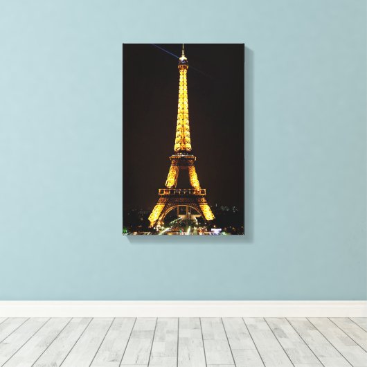 Eiffeltoren Canvas Afdruk (Insitu (Houten vloer))