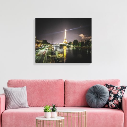 Eiffeltoren Canvas Afdruk (Insitu (Woonkamer))