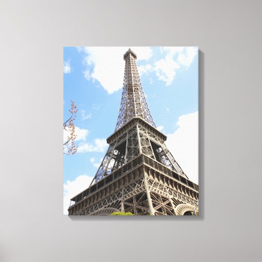 Eiffeltoren Canvas Afdruk (Voorkant)