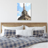 Eiffeltoren Canvas Afdruk (Insitu (Slaapkamer))
