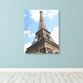 Eiffeltoren Canvas Afdruk (Insitu (Houten vloer))