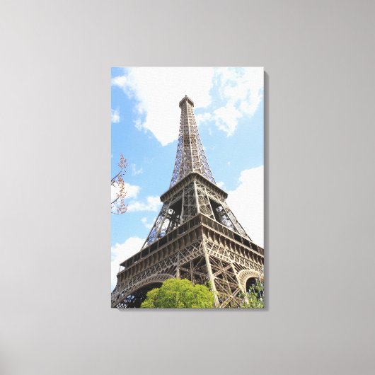 Eiffeltoren Canvas Afdruk (Voorkant)