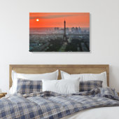 Eiffeltoren Canvas Afdruk (Insitu (Slaapkamer))