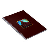 Eiffeltoren Cartoon Notitieboek (Rechterzijde)