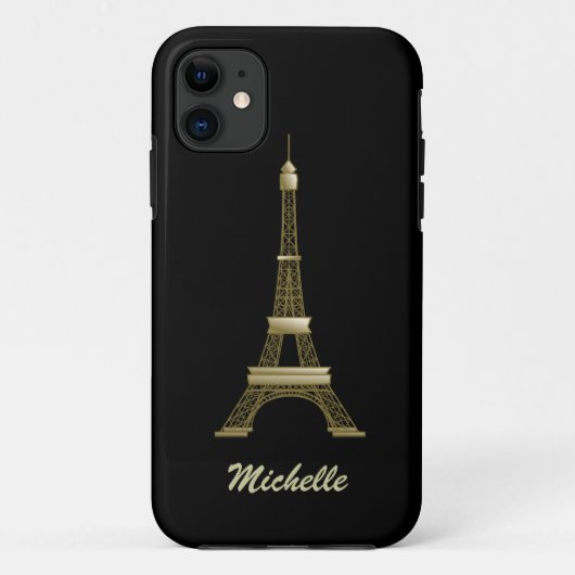 Eiffeltoren Case-Mate iPhone Case (Achterkant)