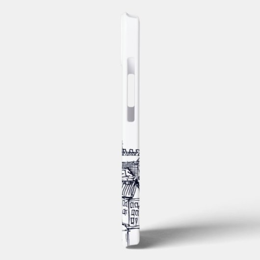 Eiffeltoren Case-Mate iPhone Case (Achterkant / Links)