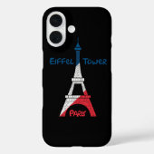 Eiffeltoren Case-Mate iPhone Case (Achterkant)
