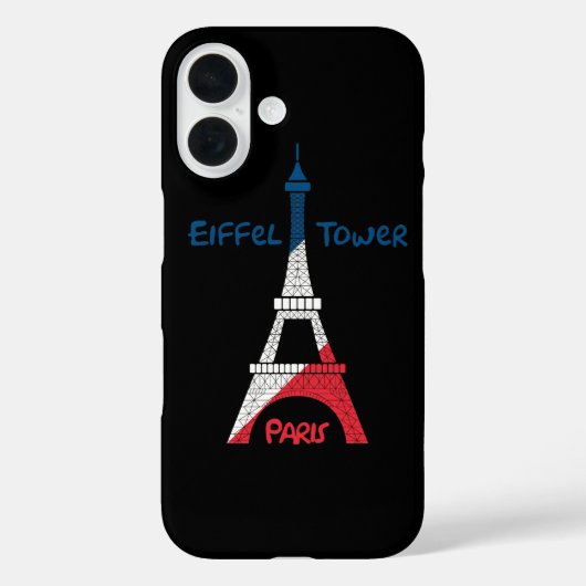 Eiffeltoren Case-Mate iPhone Case (Achterkant)