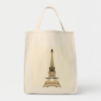 Eiffeltoren Chic Canvas Tas