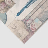 Eiffeltoren Collage Decoupage tissuepapier (Detail)