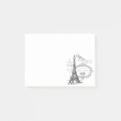 Eiffeltoren collage post-it® notes (Voorkant)