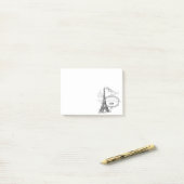 Eiffeltoren collage post-it® notes (Op bureau)