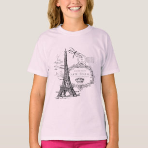 Eiffeltoren collage  t-shirt