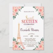 Eiffeltoren Confetti +++++ 9-Flowers, gezoet 16 Kaart (Voorkant)