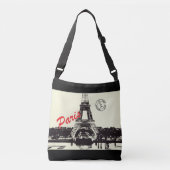 Eiffeltoren Crossbody Tas (Voorkant)