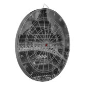 eiffeltoren dartbord (Voorkant Links)