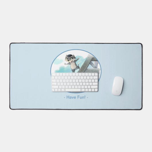Eiffeltoren Desk Mat - Fun (Keyboard & Muis)