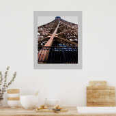 Eiffeltoren — Detail Poster (Keuken)