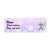 Eiffeltoren en boog 2 etiket (Voorkant)