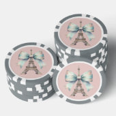 Eiffeltoren en boog poker chip (Opstapeling)
