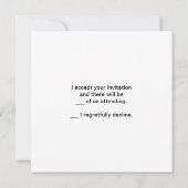 Eiffeltoren en carrousel kaart (Achterkant)